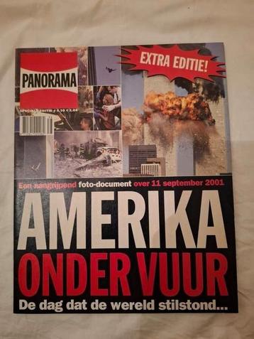 AMERIKA ONDER VUUR PANORAMA TIJDSCHRIFT 11 september 2001 beschikbaar voor biedingen