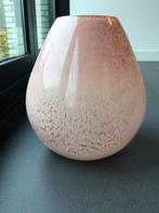 Dutz vaas roze 35 cm hoog, Huis en Inrichting, Woonaccessoires | Vazen, Ophalen, Overige kleuren, Minder dan 50 cm, Glas