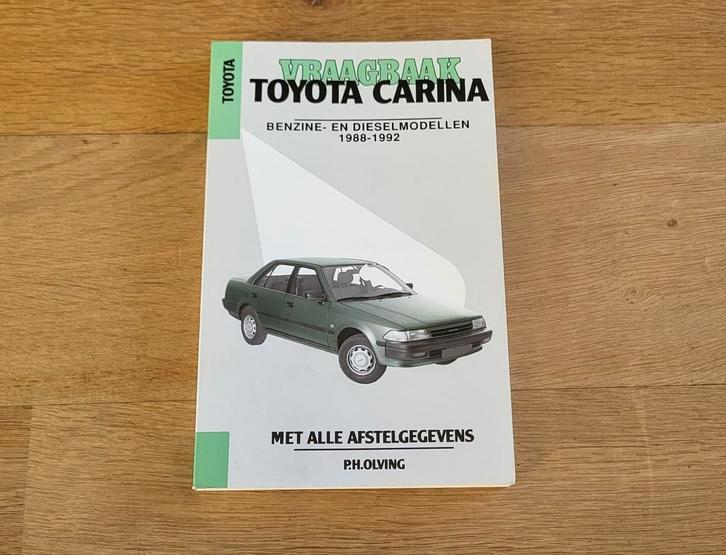 Toyota Carina Werkplaatshandboek 1988-1992, Auto diversen, Handleidingen en Instructieboekjes, Ophalen of Verzenden