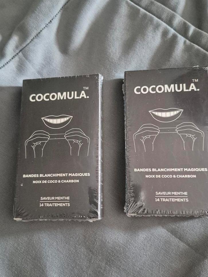 2x Cocomula Tandenbleekstrips - Nieuw & Mint Smaak, Sieraden, Tassen en Uiterlijk, Uiterlijk | Mondverzorging, Nieuw, Overige typen