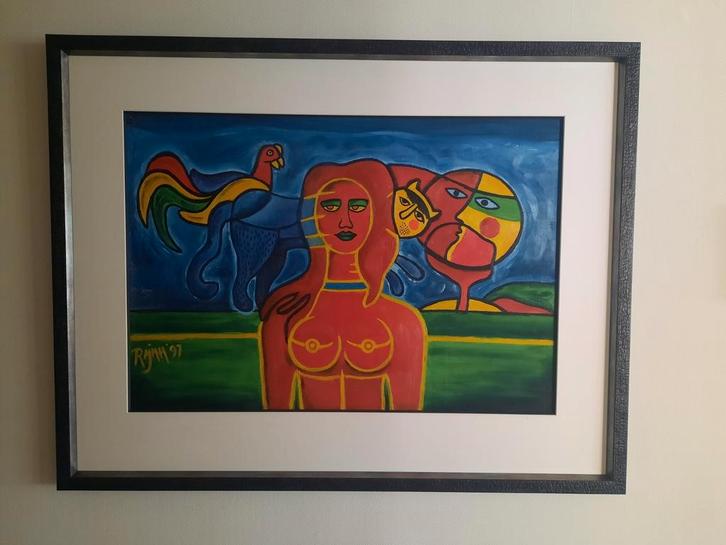 Zeer mooie lijst, Antiek en Kunst, Kunst | Litho's en Zeefdrukken, Ophalen