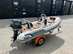 Highfield 340 DeLuxe aluminium rib + 25 pk Yamaha 10 vaaruur, Overige merken, Aluminium, Ophalen of Verzenden, Zo goed als nieuw