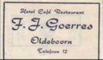 FJ Goerres Oldeboorn - telefoon 12, Ophalen of Verzenden