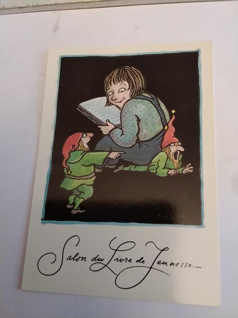 TOMI UNGERER. "SALON DU LIVRE JEUNESSE, Ophalen of Verzenden