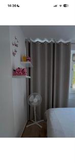 Gordijnen doris beige, Huis en Inrichting, Ophalen of Verzenden