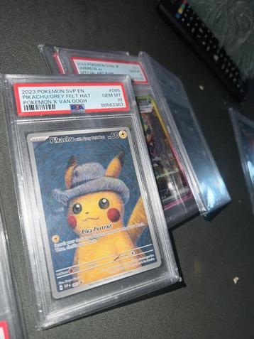 Pikachu van gogh psa 10