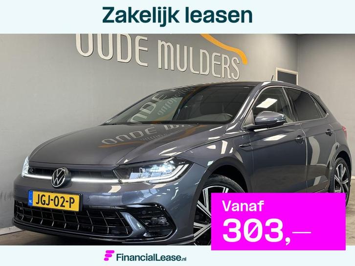 Volkswagen Polo 1.0 R-Line/Camera/AppConnect/IQ Light, Auto's, Volkswagen, Bedrijf, Lease, Financial lease, Polo, ABS, Achteruitrijcamera