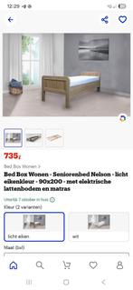 Elektrisch bedienbare bed te koop 2 maand oud, Ophalen, Minder dan 10 m²