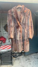 Vintage Bontjas, Ophalen of Verzenden, Zo goed als nieuw, Maat 38/40 (M), Bruin