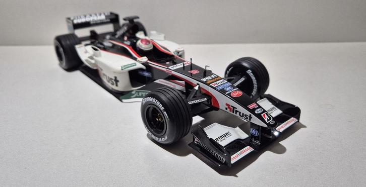 F1 Minardi PS03 Jos Verstappen 1/18, Hobby en Vrije tijd, Modelauto's | 1:18, Zo goed als nieuw, Auto, MiniChamps, Ophalen of Verzenden