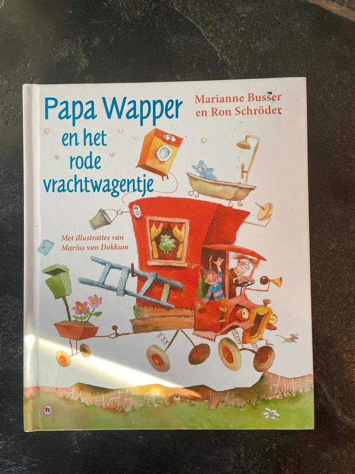 Ron Schröder - Papa Wapper, Boeken, Kinderboeken | Jeugd | onder 10 jaar, Zo goed als nieuw, Fictie algemeen, Ophalen of Verzenden