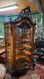 Subliem mooie Willem III vitrinekast, Ophalen