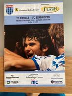 PROGRAMMABOEKJE FC ZWOLLE-EINDHOVEN 5-6, Ophalen of Verzenden, Zo goed als nieuw, Overige binnenlandse clubs, Overige typen