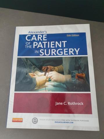 Alexander's care of the patient in surgery beschikbaar voor biedingen
