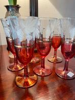 Retro champagne glazen, Ophalen