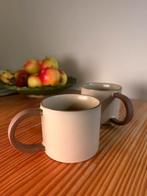 Dutch Rose Mok (2x), Ophalen of Verzenden, Zo goed als nieuw, Overige stijlen, Kop(pen) en/of Schotel(s)