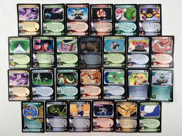 Dragon Ball Z Kaarten 26 stuks 1x holo - gebruikte staat, Hobby en Vrije tijd, Verzamelkaartspellen | Overige, Gebruikt, Meerdere kaarten