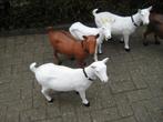 RESTANT NIEUWE BEELDEN GEITEN EN/ OF BOKKEN., Ophalen, Nieuw, Kunststof, Dierenbeeld