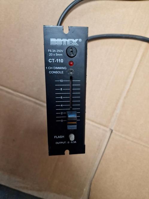 5x Botex CT-110 Dimmer pack console Verlichting switchpack, Muziek en Instrumenten, Licht en Laser, Zo goed als nieuw, Licht, Ophalen of Verzenden