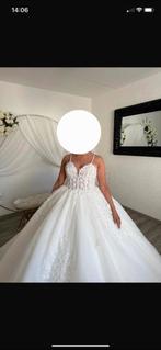 Prachtige prinsessen trouwjurk!, Ophalen of Verzenden, Zo goed als nieuw, Wit, Trouwjurk