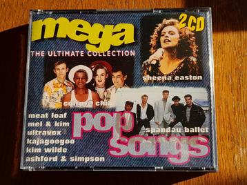 Mega Pop songs The Ultimate Collection dubbel cd zgan beschikbaar voor biedingen