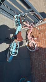 Kinderfiets blauw en roze, Ophalen, Gebruikt, 20 inch of meer