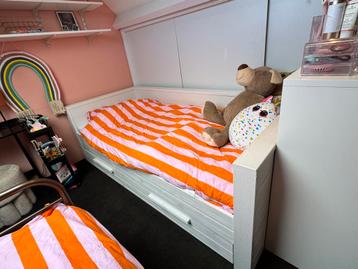 Woood Dennis bed met bedlade wit beschikbaar voor biedingen