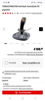 Thrustmaster SimTask FarmStick PC Joystick, Ophalen of Verzenden, Nieuw, Thrustmaster