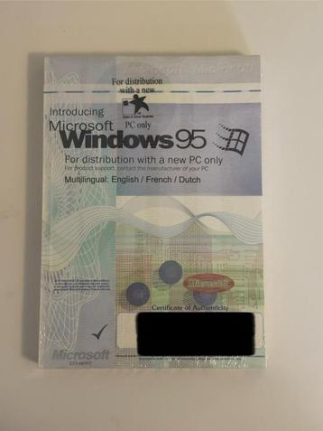 Introducing Microsoft Windows 95 – sealed – meertalig beschikbaar voor biedingen