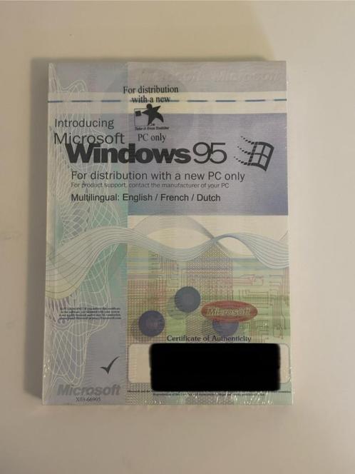 Introducing Microsoft Windows 95 – sealed – meertalig, Computers en Software, Vintage Computers, Ophalen of Verzenden