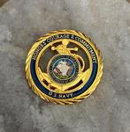 US Navy coin, Verzamelen, Ophalen of Verzenden, Marine, Amerika, Embleem of Badge