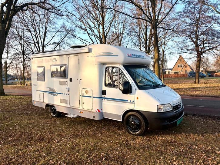 Fiat Adria Coral 573DS Compact#2.3JTD# 3xSolar# 2006#132DKM, Caravans en Kamperen, Campers, Bedrijf, tot en met 4, Half-integraal