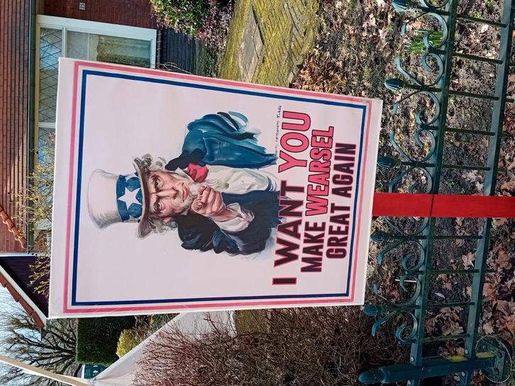 Amerikaanse straatversiering, Hobby en Vrije tijd, Feestartikelen, Zo goed als nieuw, Carnaval, Ophalen