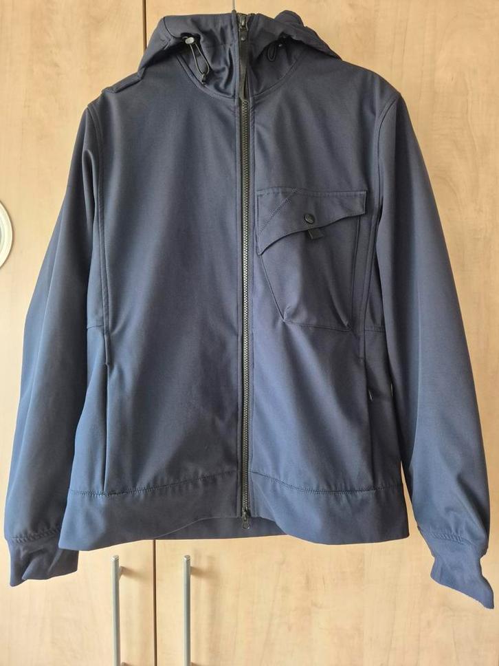 Ma.strum Softshell Jas - Ink Navy maat S, Kleding | Heren, Jassen | Winter, Zo goed als nieuw, Maat 46 (S) of kleiner, Blauw, Ophalen of Verzenden
