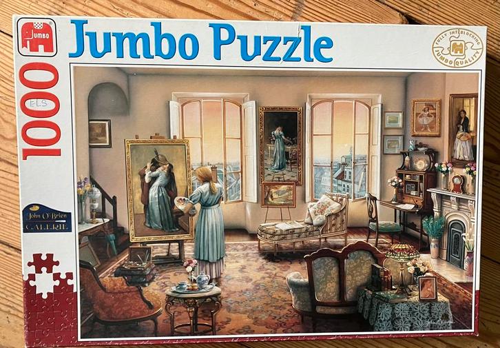 JUMBO legpuzzel, Hobby en Vrije tijd, Denksport en Puzzels, Zo goed als nieuw, Legpuzzel, 500 t/m 1500 stukjes, Ophalen of Verzenden