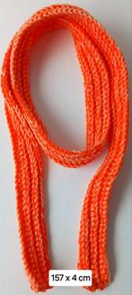 Gondas Creaties "Hup Holland Hup" Oranje sjaaltjes 3 x. Leuk, Ophalen of Verzenden, Nieuw, Oranje of Koningsdag