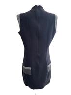 Marite Francois Girbaud jurk L, Kleding | Dames, Blauw, Ophalen of Verzenden, Zo goed als nieuw, Onder de knie