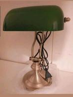 Klassieke Engelse Bankierslamp Notarislamp Mat Messing Nieuw, Ophalen of Verzenden, Nieuw, Minder dan 50 cm