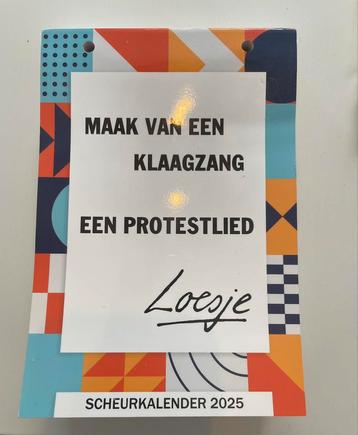 Kalender : Loesje scheurkalender 2025 helemaal in tact beschikbaar voor biedingen
