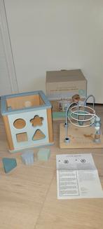 Little dutch Aktiviteiten kubus 18 + mnd - blauw, Ophalen of Verzenden, Zo goed als nieuw, Ontdekken