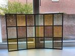 Glas in lood ramen   47 cm hoog en 71 cm breed, Huis en Inrichting, Ophalen of Verzenden, Gebruikt