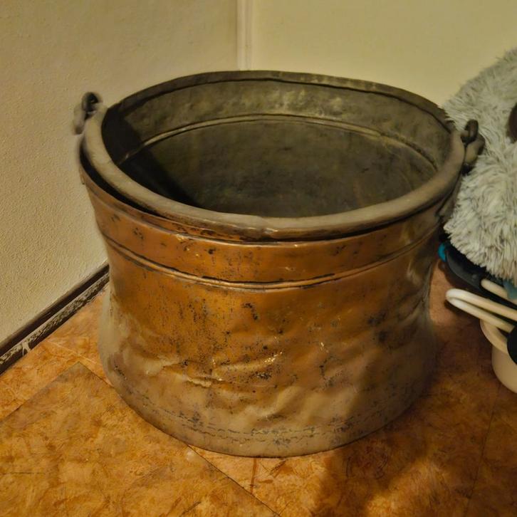 Antieke Koperen of bronzen Ketel, Antiek en Kunst, Antiek | Koper en Brons, Koper, Ophalen of Verzenden
