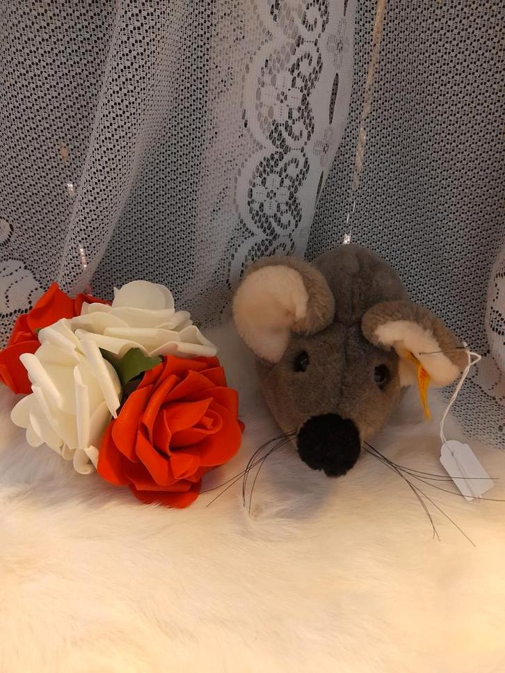 Asv 163 steiff muis, Antiek en Kunst, Antiek | Speelgoed, Ophalen of Verzenden