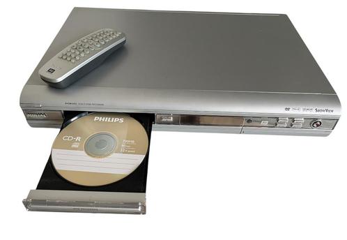 Philips dvd soeler/recorder DVDR 3355 + afstandsbediening, Audio, Tv en Foto, Dvd-spelers, Zo goed als nieuw, Dvd-recorder, Philips