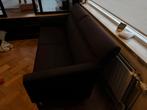 Leolux 2-zits bank - Zwart wol/katoen, Huis en Inrichting, Banken | Bankstellen, Gebruikt, Tweepersoons, Ophalen of Verzenden