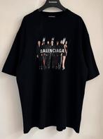 Balenciaga Real Band T-Shirt Zwart Black Maat L, Kleding | Heren, T-shirts, Maat 52/54 (L), Zwart, Ophalen of Verzenden, Zo goed als nieuw