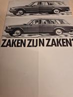 1981 Mercedes w123 200 300 T model stationcar 280TE folder, Ophalen of Verzenden, Zo goed als nieuw, Mercedes