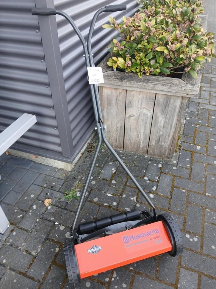 Husqvarna duwmaaier Exclusive 54, Tuin en Terras, Grasmaaiers, Nieuw, Handgrasmaaier, 40 t/m 49 cm, Kooimesmaaier, Ophalen of Verzenden