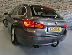 BMW 5-serie Touring 518d High Executive *Alarm*Trekhaak*NAP!, Te koop, Zilver of Grijs, Geïmporteerd, 5 stoelen