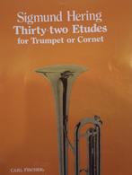Sigmund Hering - etude boeken (1943) - trompet, Muziek en Instrumenten, Bladmuziek, Ophalen, Gebruikt, Klassiek, Les of Cursus